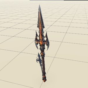 【3Dモデル】焔槍ヴァルグレイム