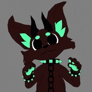 Chocolate wolf model vtuber