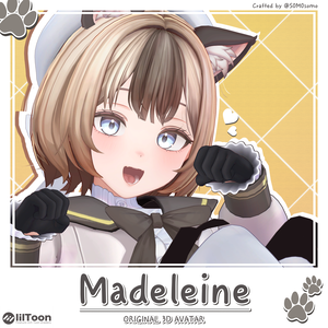 オリジナル3Dモデル 「マドレーヌ」