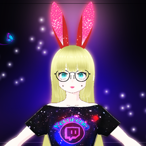 Pink shiny bunny ears
