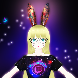 Galaxy bunny ears