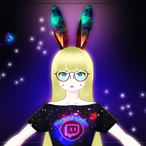 Galaxy bunny ears FREE