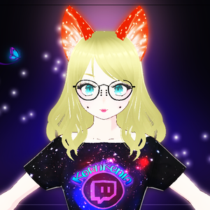 Red shiny cat ears