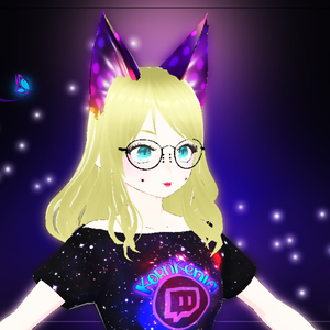 Cat ears colored lights