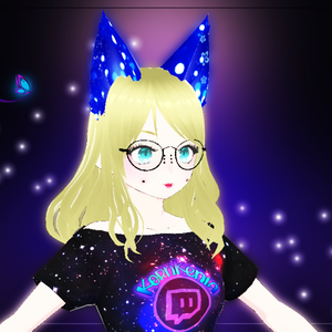 Blue lights cat ears FREE
