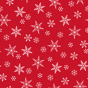 クリスマス／雪柄ベクター素材
