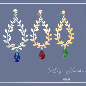 [3Dモデル] Dewdrop Earrings 缩略图 3