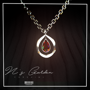 [3Dモデル]Dewdrop Necklace
