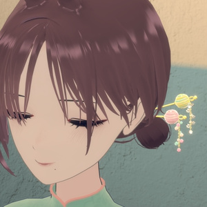 とんぼ玉かんざし＊VRC汎用＊8色＊PB付き 缩略图 4