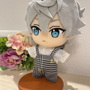 ぬい服 グレンチェック 刺繍トップスセット あんスタ