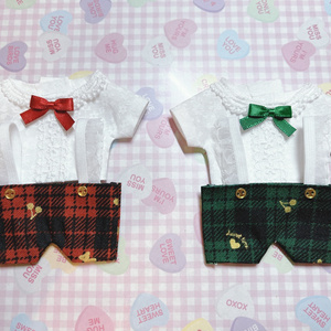 ぬい服 クリスマス トップス・ズボンセット