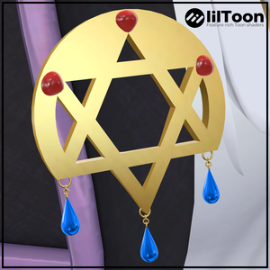 3D イレイナのブローチ / 魔女のブローチ (3D Elaina's Brooch / Witch's Brooch)