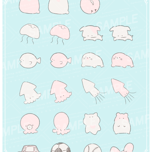 【素材(無償/有償)】動物など、もにもにしたもの vol.2