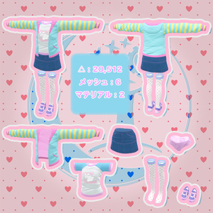 平成女児服[17素体対応] 缩略图 2