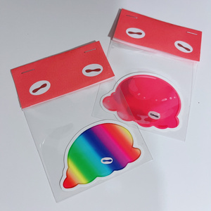 Octopus-like sticker [Rainbow/Crystal]
