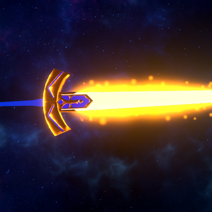 FREE excalibur and sword particle for vrchat 