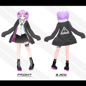 オリジナル3Dモデル「ミスティ・カクテル」 缩略图 2