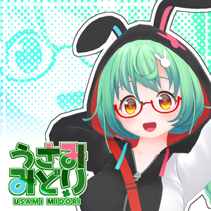 オリジナル3Dモデル「うさみみどり」