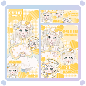 【配信素材】cutie sweet返礼品セット③くすみカラー