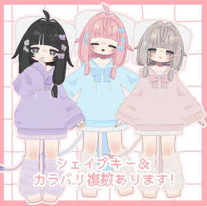 眠猫せーらー【キプフェル対応髪型＋衣装】 缩略图 3