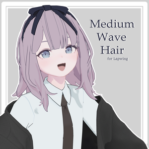 Medium Wave Hair 【Lapwing対応髪型】