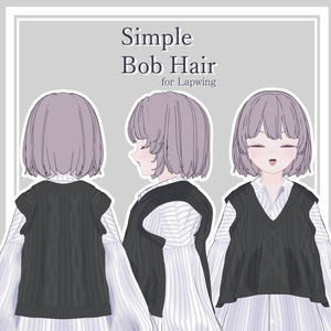 Simple_Bob_Hair【Lapwing対応髪型】 缩略图 2