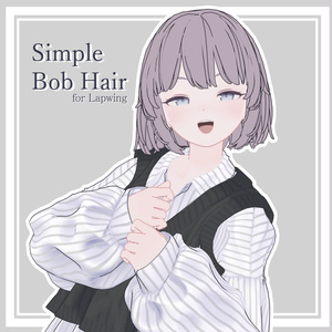 Simple_Bob_Hair【Lapwing対応髪型】