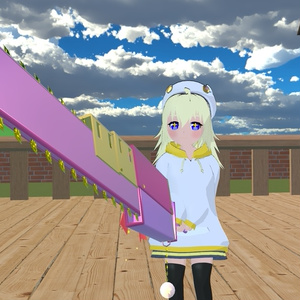 【3Dモデル】本気狩ルチェーンソーVer2.0【VRChat想定】 缩略图 3