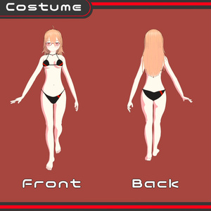 【オリジナル3Dモデル】Re-O/レオ Ver2.1 缩略图 9