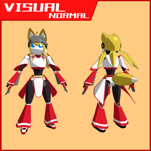 オリジナル3Dモデル「V-Mech/KO-YAN」Ver1.0【VRChat想定】 缩略图 2