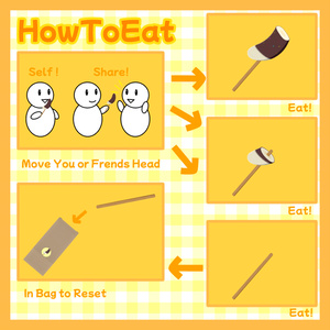 【VRC想定】食べれてシェアできる！チョコバナナ！【MA対応】 缩略图 2
