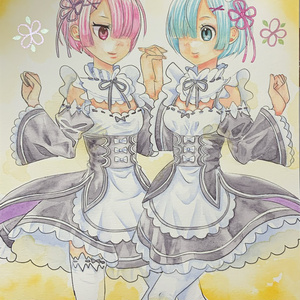 リゼロ』レム＆ラム限定イラストがグッズ化 - 電撃オンライン