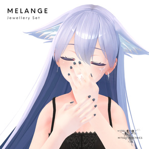 【4アバター対応】MELANGE Jewellery Set 【Grus/ユギ・ミヨ/桔梗/ゾメちゃん】 缩略图 3