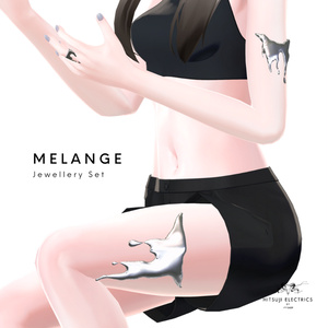 【4アバター対応】MELANGE Jewellery Set 【Grus/ユギ・ミヨ/桔梗/ゾメちゃん】 缩略图 4