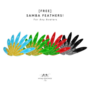 【無料配布】SAMBA FEATHERS!【VRChat向け汎用モデル】