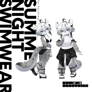 SUMMER NIGHT SWIMWEAR for haishima【灰島-haishima-対応】