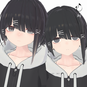 【オリジナル3Dモデル】アングラの子Ver3.0～4.2
