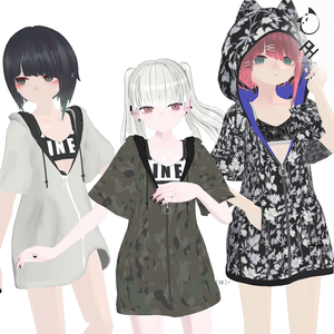 【３Dモデルウェア】Ph_Swimwear Flowcast