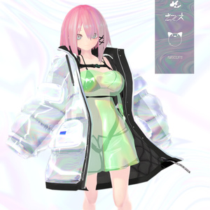【３Dモデルウェア】jacket - J4000Original - 【NEKOMI】