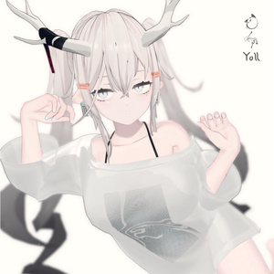 3D model accessories] FlufhicTwintale