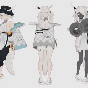 ”Quest対応版” 【オリジナル３Dモデル】龍のヨルちゃん 缩略图 2