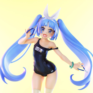 再販売】ブルーアーカイブ 黒見セリカ 水着ver. 未塗装未