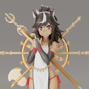 ドリームハンター麗夢「綾小路麗夢 探偵服」1/7ガレージキット - 豚鍋