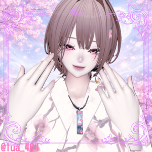 [VRC 상정] 꽃 달밤 [13 아바타 대응]