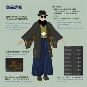 ドネリー軍曹・ラルージーさん対応 大正和服 缩略图 2