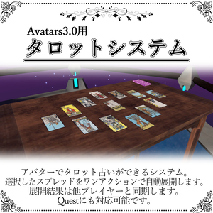 【無料】どこでもタロットシステム【Quest対応】