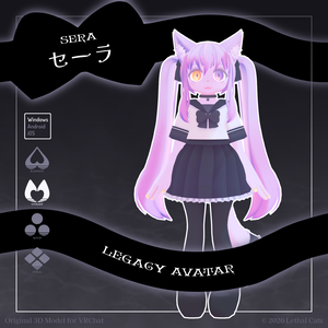 【サポート終了】セーラ Sera【オリジナル3Dモデル】