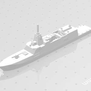 【もがみ型護衛艦】3Dプリント用モデル