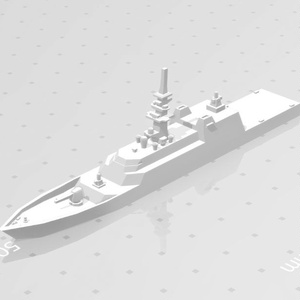 【DEX護衛艦】3Dプリント用モデル