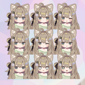 【キプフェル】 ゆるかわ表情セット36種!! 缩略图 4
